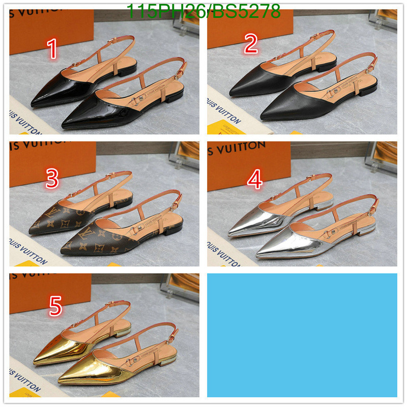 Women Shoes-LV Code: BS5278 $: 115USD