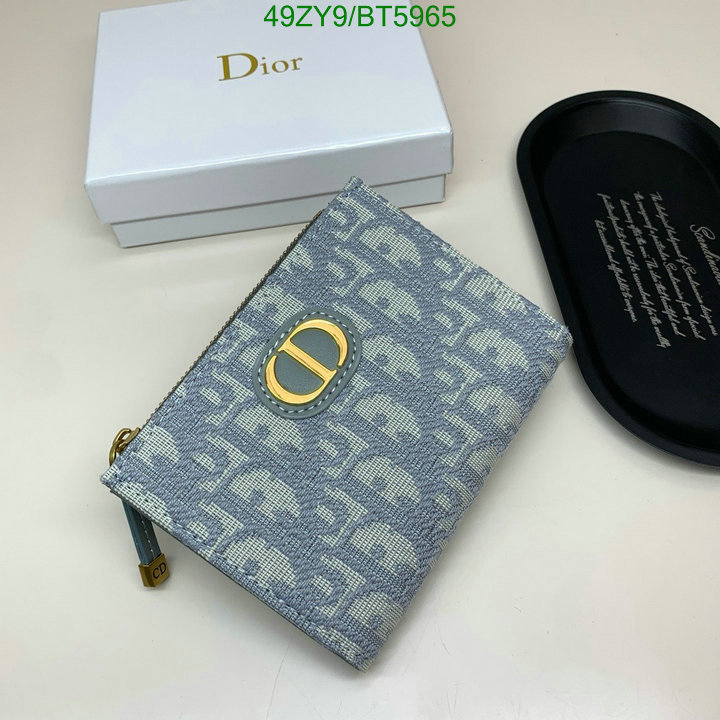 Dior Bag-(4A)-Wallet- Code: BT5965 $: 49USD