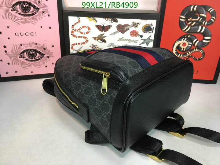 Gucci Bag-(4A)-Backpack- Code: RB4909 $: 99USD