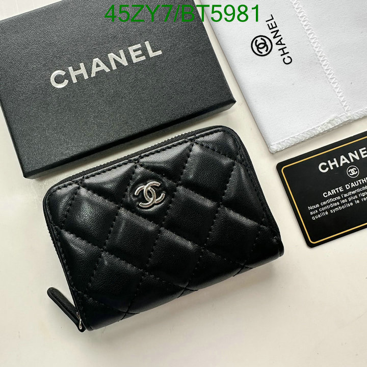 Chanel Bag-(4A)-Wallet- Code: BT5981 $: 45USD