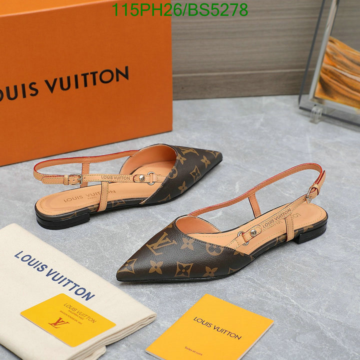 Women Shoes-LV Code: BS5278 $: 115USD