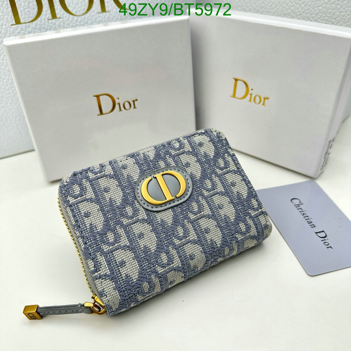 Dior Bag-(4A)-Wallet- Code: BT5972 $: 49USD