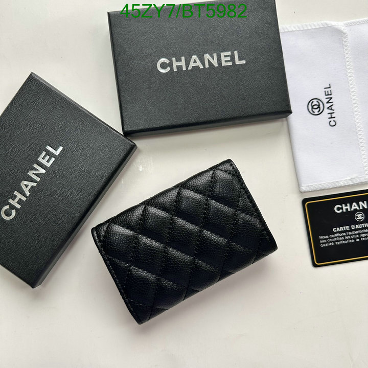 Chanel Bag-(4A)-Wallet- Code: BT5982 $: 45USD