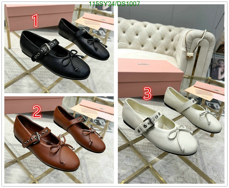 Women Shoes-Miu Miu Code: DS1007 $: 115USD