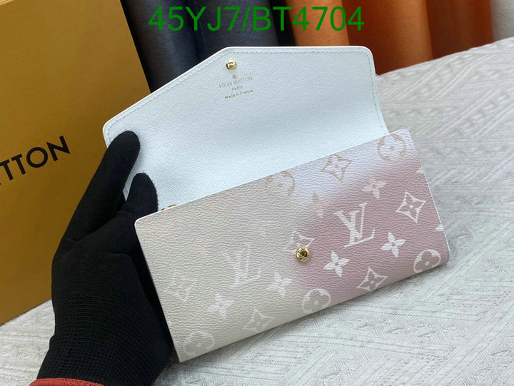 LV Bag-(4A)-Wallet- Code: BT4704 $: 45USD