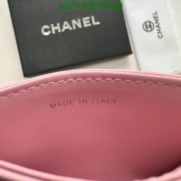 Chanel Bag-(4A)-Wallet- Code: BT5980 $: 39USD