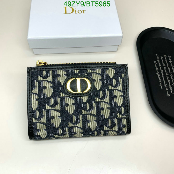 Dior Bag-(4A)-Wallet- Code: BT5965 $: 49USD