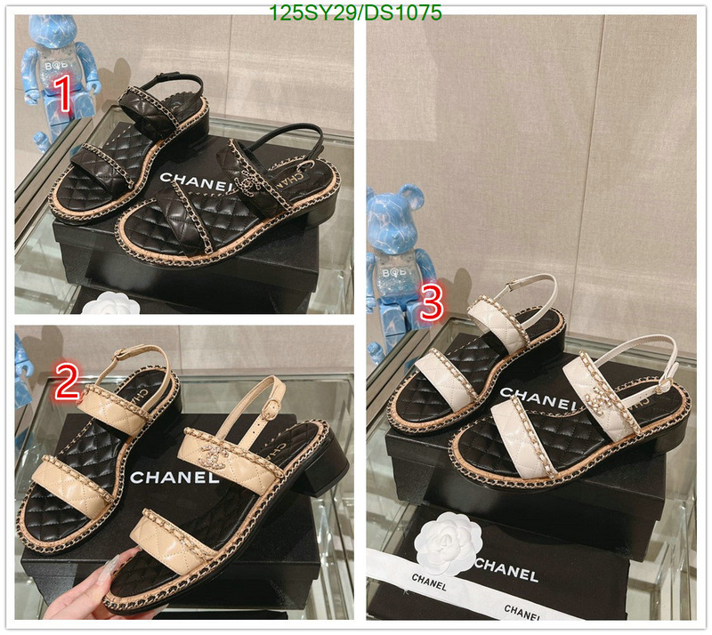 Women Shoes-Chanel Code: DS1075 $: 125USD