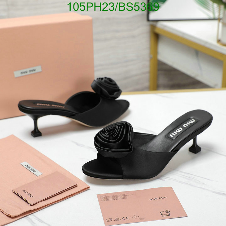 Women Shoes-Miu Miu Code: BS5369 $: 105USD