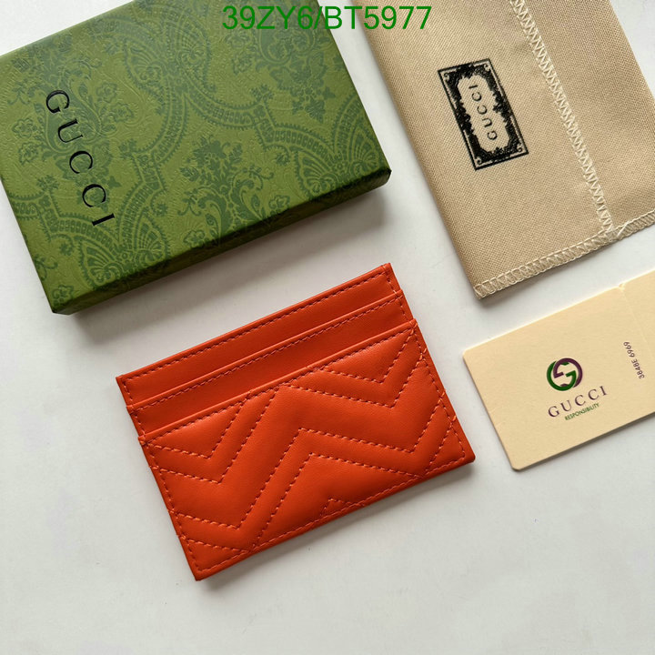 Gucci Bag-(4A)-Wallet- Code: BT5977 $: 39USD