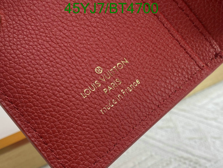 LV Bag-(4A)-Wallet- Code: BT4700 $: 45USD