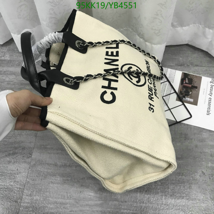 Chanel Bag-(4A)-Deauville Tote- Code: YB4551 $: 95USD