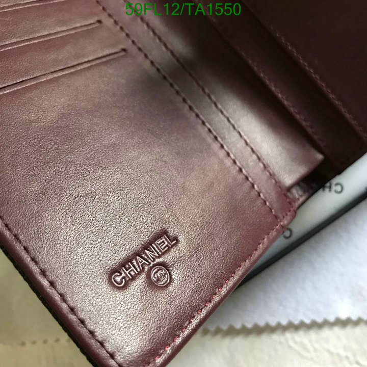 Chanel Bag-(4A)-Wallet- Code: TA1550 $: 59USD