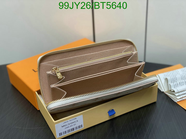 LV Bag-(Mirror)-Wallet- Code: BT5640 $: 99USD