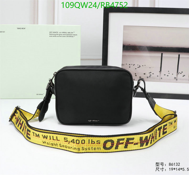 Off-White Bag-(Mirror)-Diagonal- Code: RB4752 $: 109USD