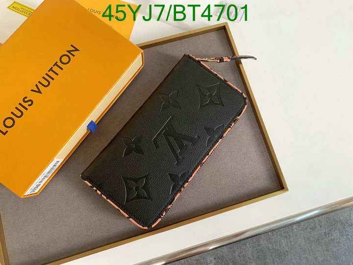 LV Bag-(4A)-Wallet- Code: BT4701 $: 45USD