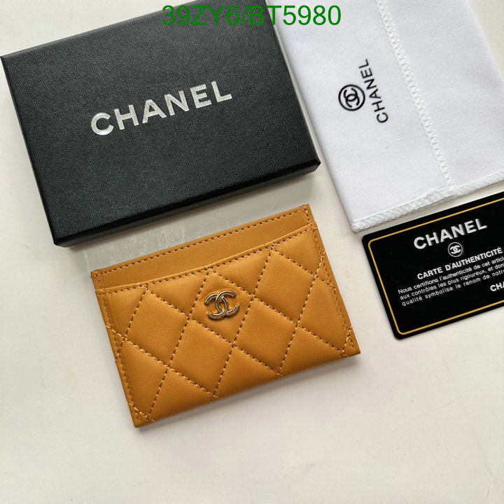 Chanel Bag-(4A)-Wallet- Code: BT5980 $: 39USD