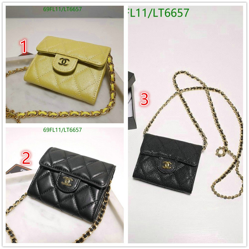 Chanel Bag-(4A)-Wallet- Code: LT6657 $: 69USD