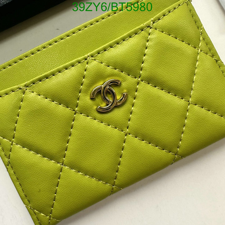 Chanel Bag-(4A)-Wallet- Code: BT5980 $: 39USD