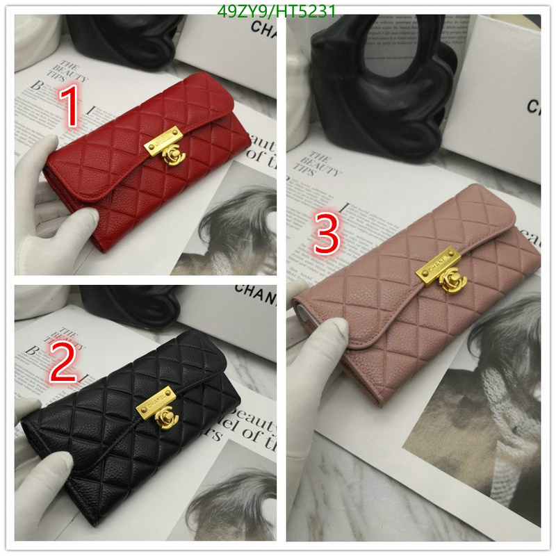 Chanel Bag-(4A)-Wallet- Code: HT5231 $: 49USD