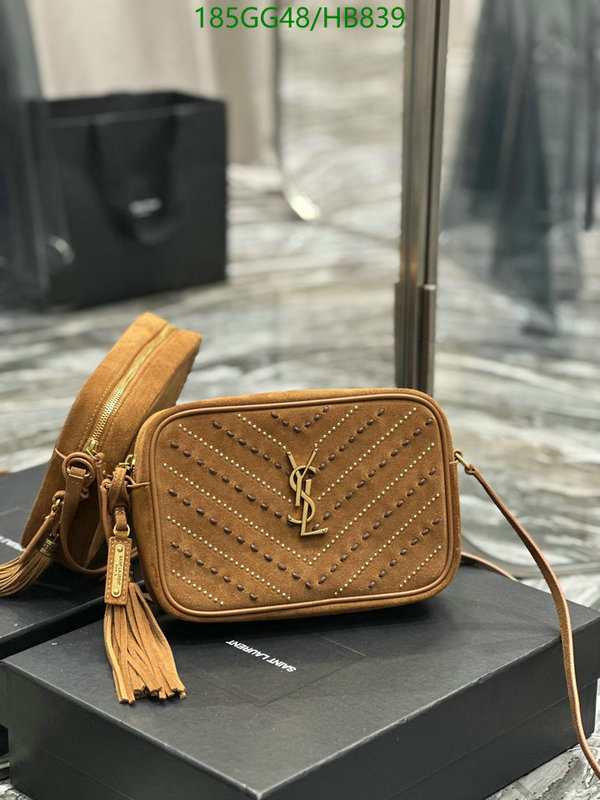 YSL Bag-(Mirror)-Crossbody- Code: HB839 $: 185USD