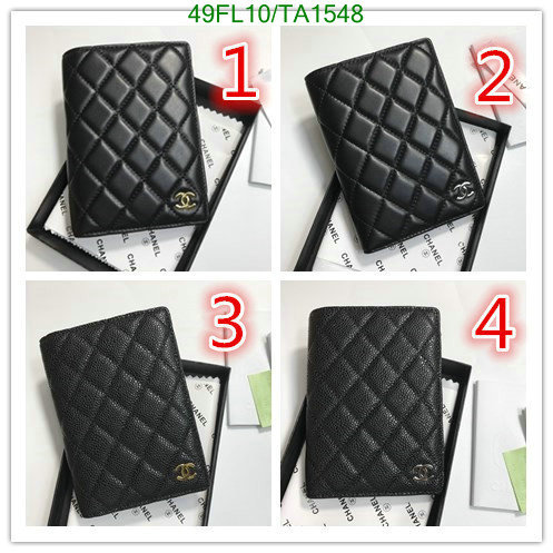 Chanel Bag-(4A)-Wallet- Code: TA1548 $: 59USD