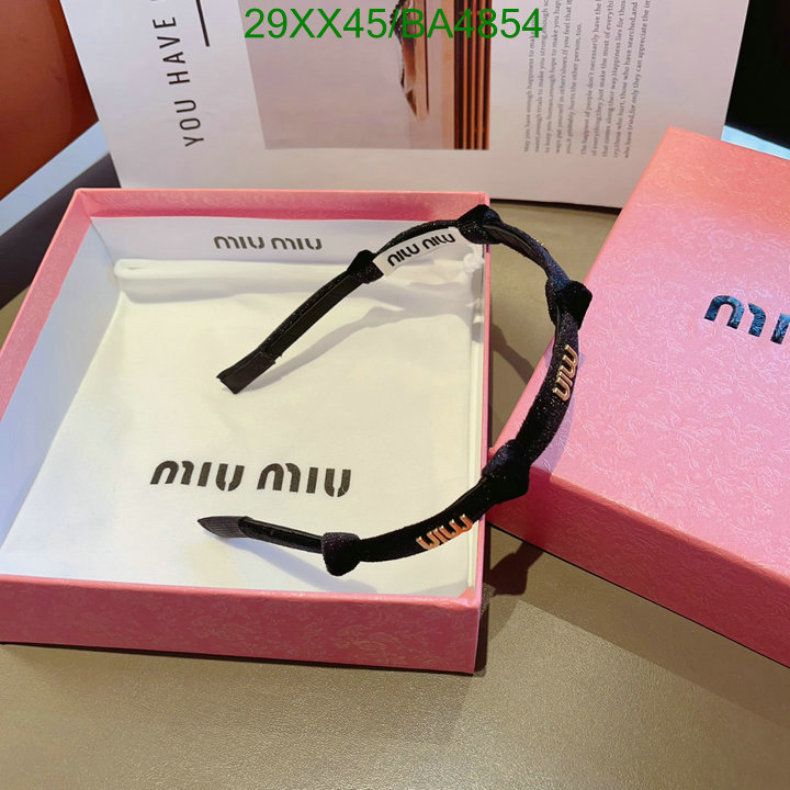 Headband-MIU MIU Code: BA4854 $: 29USD