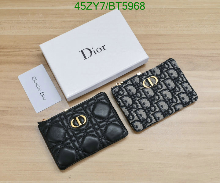 Dior Bag-(4A)-Wallet- Code: BT5968 $: 45USD