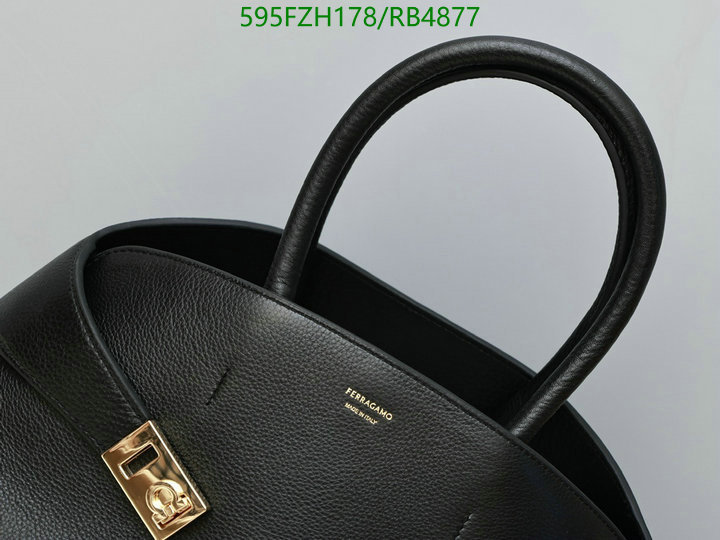 Ferragamo Bag-(Mirror)-Handbag- Code: RB4877 $: 595USD