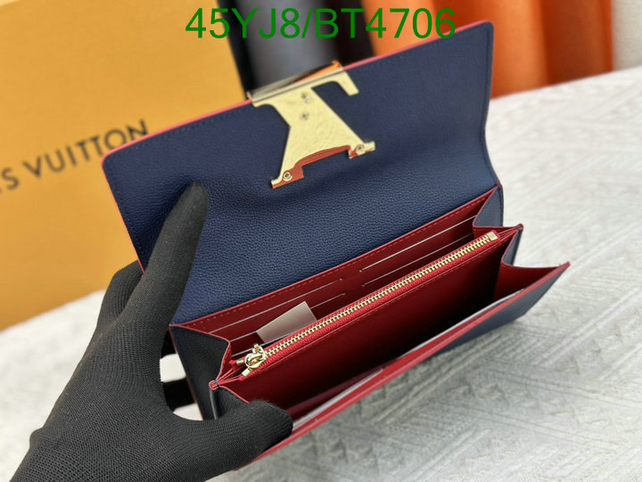 LV Bag-(4A)-Wallet- Code: BT4706 $: 45USD