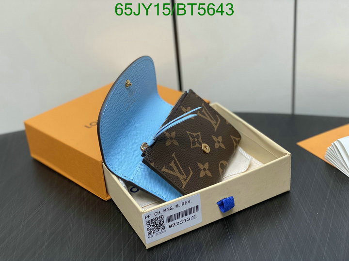 LV Bag-(Mirror)-Wallet- Code: BT5643 $: 65USD