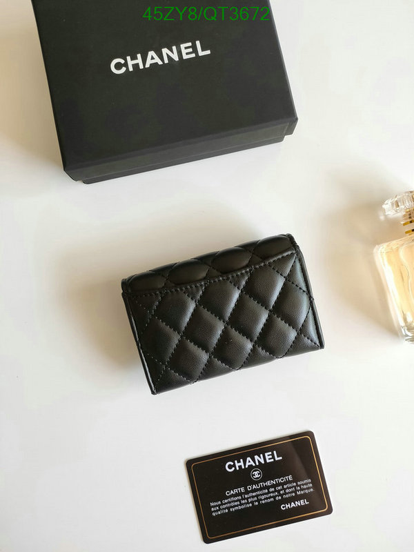 Chanel Bag-(4A)-Wallet- Code: QT3672 $: 45USD