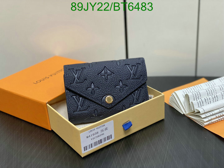 LV Bag-(Mirror)-Wallet- Code: BT6483 $: 89USD