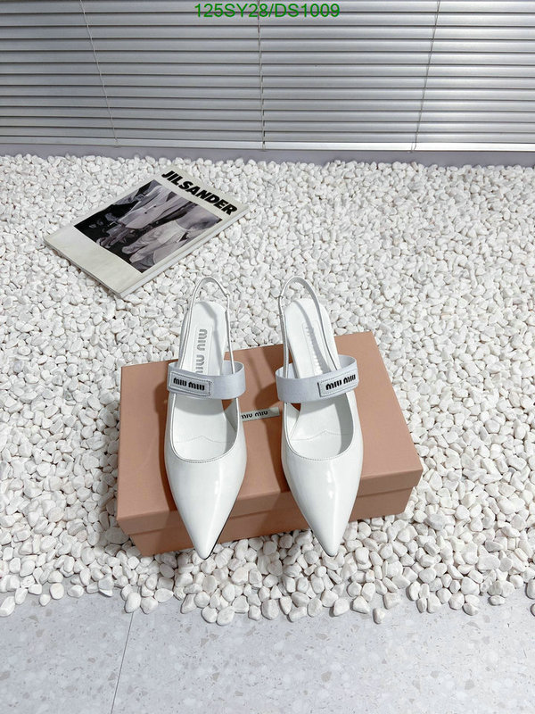 Women Shoes-Miu Miu Code: DS1009 $: 125USD