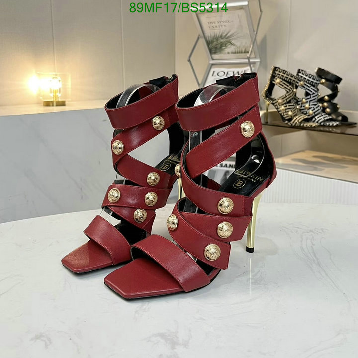 Women Shoes-Balmain Code: BS5314 $: 89USD