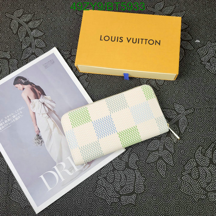 LV Bag-(4A)-Wallet- Code: BT5933 $: 49USD