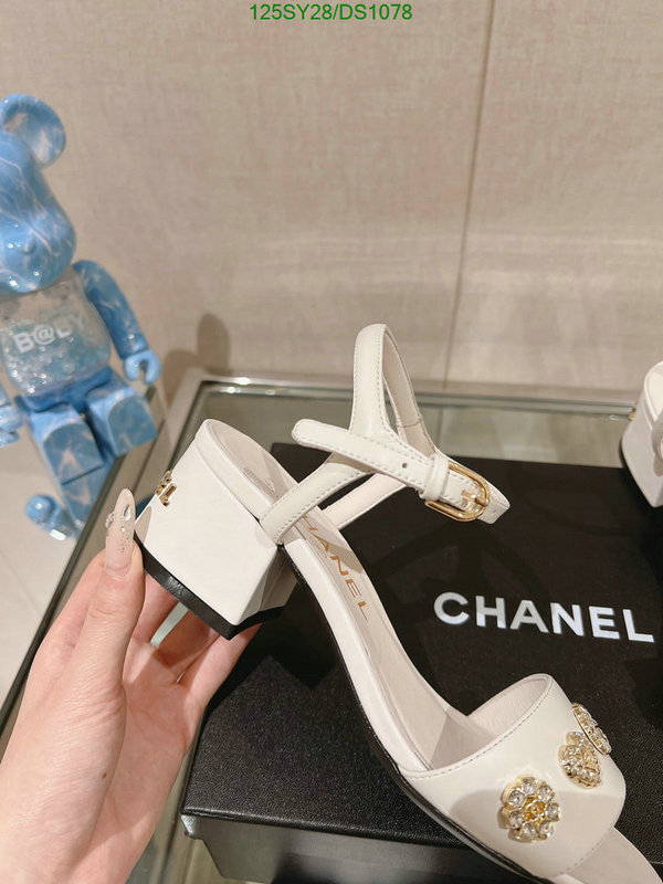 Women Shoes-Chanel Code: DS1078 $: 125USD