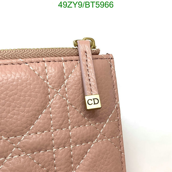 Dior Bag-(4A)-Wallet- Code: BT5966 $: 49USD