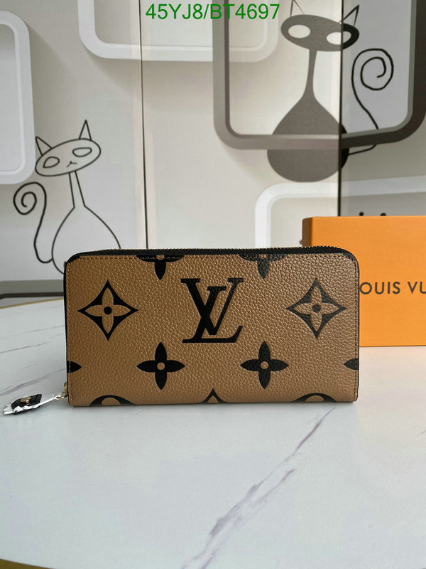 LV Bag-(4A)-Wallet- Code: BT4697 $: 45USD