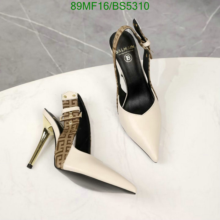 Women Shoes-Balmain Code: BS5310 $: 89USD