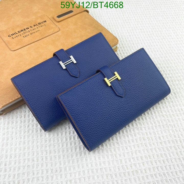 Hermes Bag-(4A)-Wallet- Code: BT4668 $: 59USD