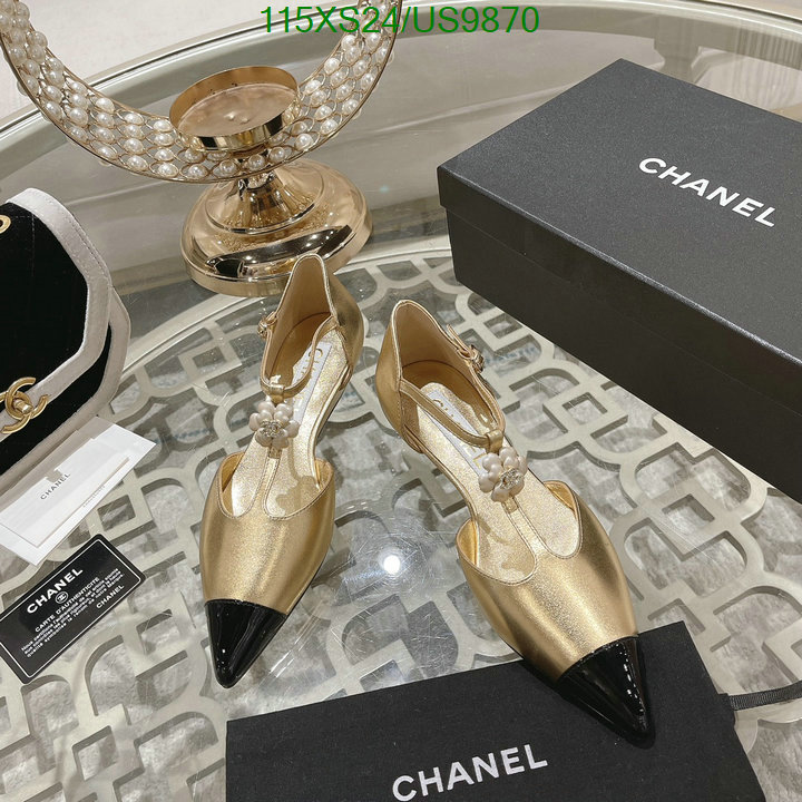 Women Shoes-Chanel Code: US9870 $: 115USD