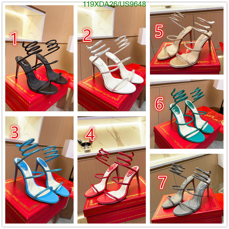 Women Shoes-Rene Caovilla Code: US9648 $: 119USD