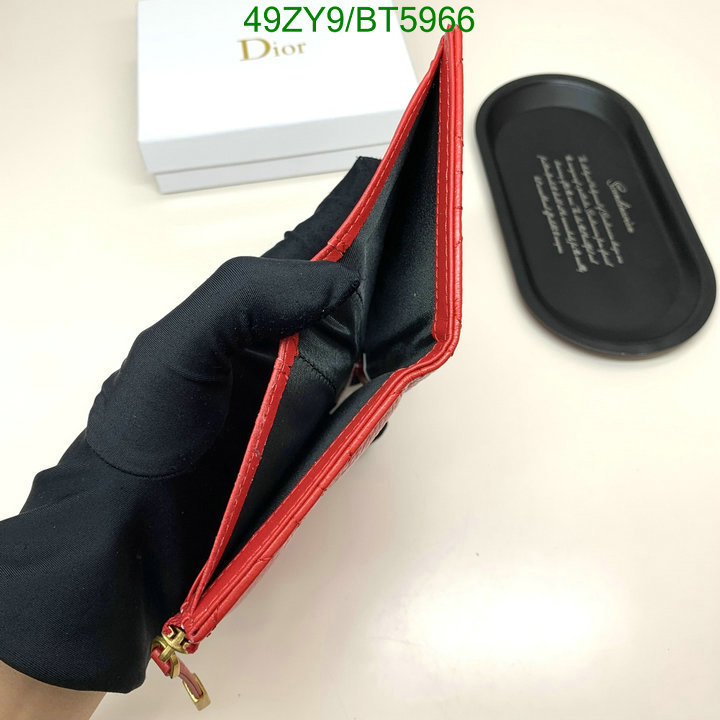 Dior Bag-(4A)-Wallet- Code: BT5966 $: 49USD