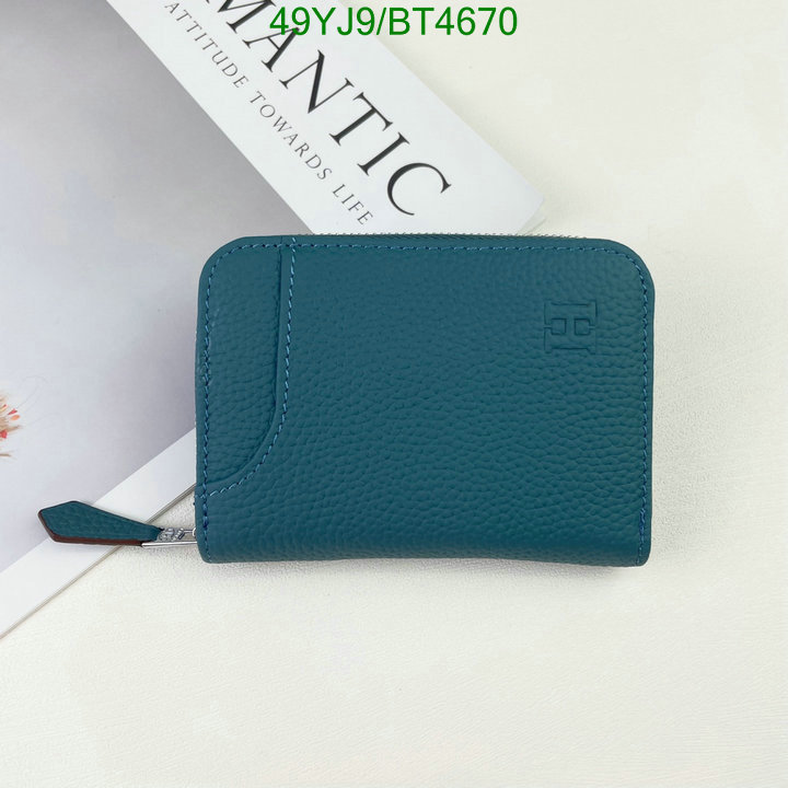 Hermes Bag-(4A)-Wallet- Code: BT4670 $: 49USD