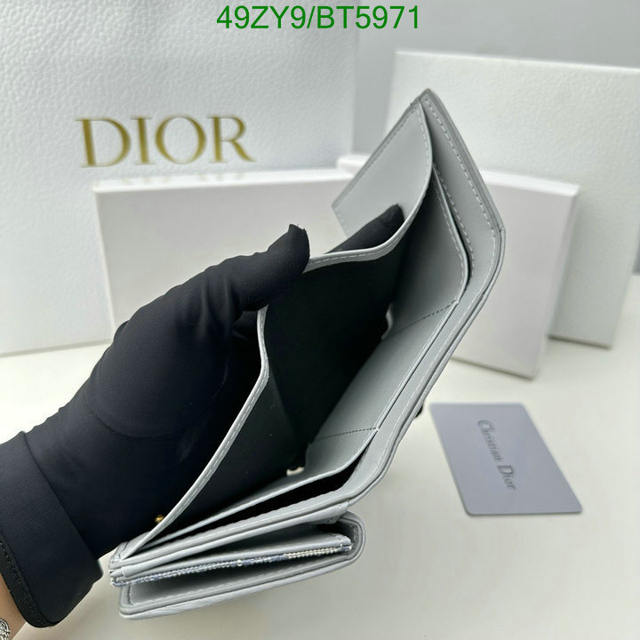 Dior Bag-(4A)-Wallet- Code: BT5971 $: 49USD