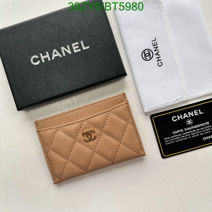 Chanel Bag-(4A)-Wallet- Code: BT5980 $: 39USD