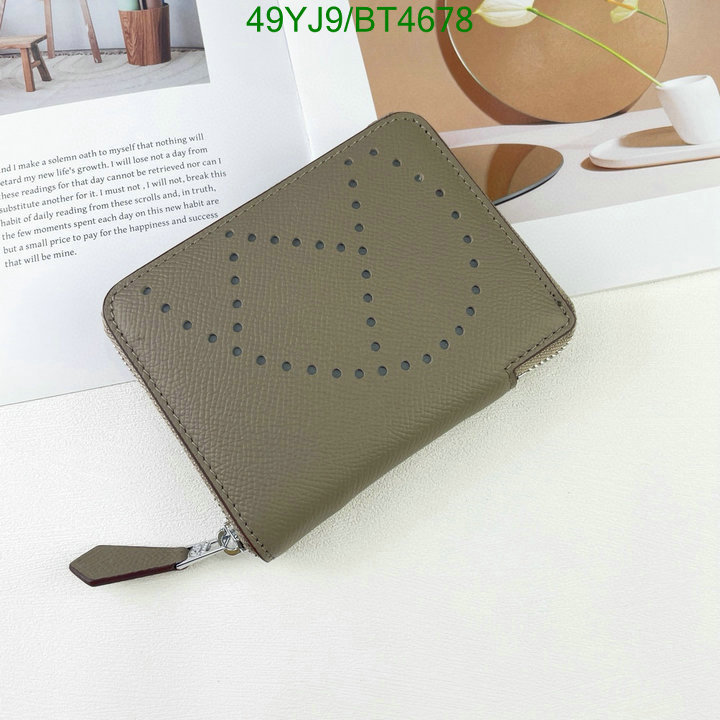 Hermes Bag-(4A)-Wallet- Code: BT4678 $: 49USD