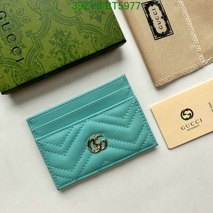 Gucci Bag-(4A)-Wallet- Code: BT5977 $: 39USD