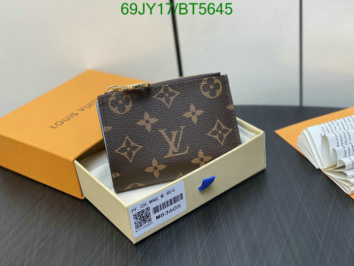 LV Bag-(Mirror)-Wallet- Code: BT5645 $: 69USD
